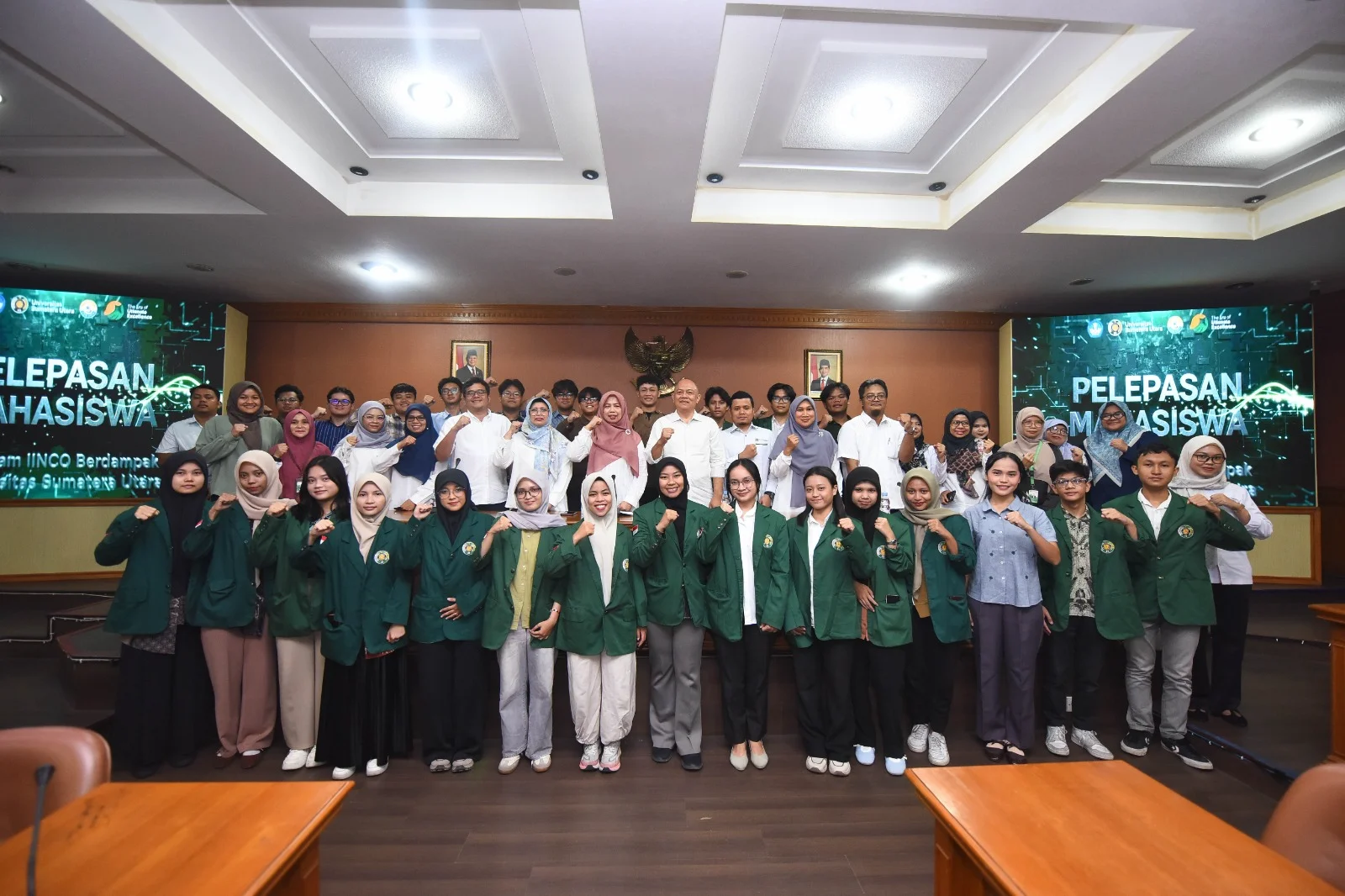 USU Lepas Mahasiswa Program IINCO, Perkuat Kolaborasi Lintas Disiplin
